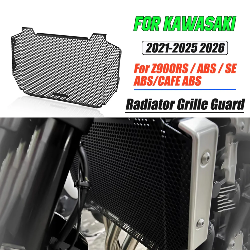 

Motocycle Radiator Grille Cover Water Tank Guard Protection For Kawasaki Z900RS / ABS / SE / CAFE ABS 2021 2022 2023 2024 2025