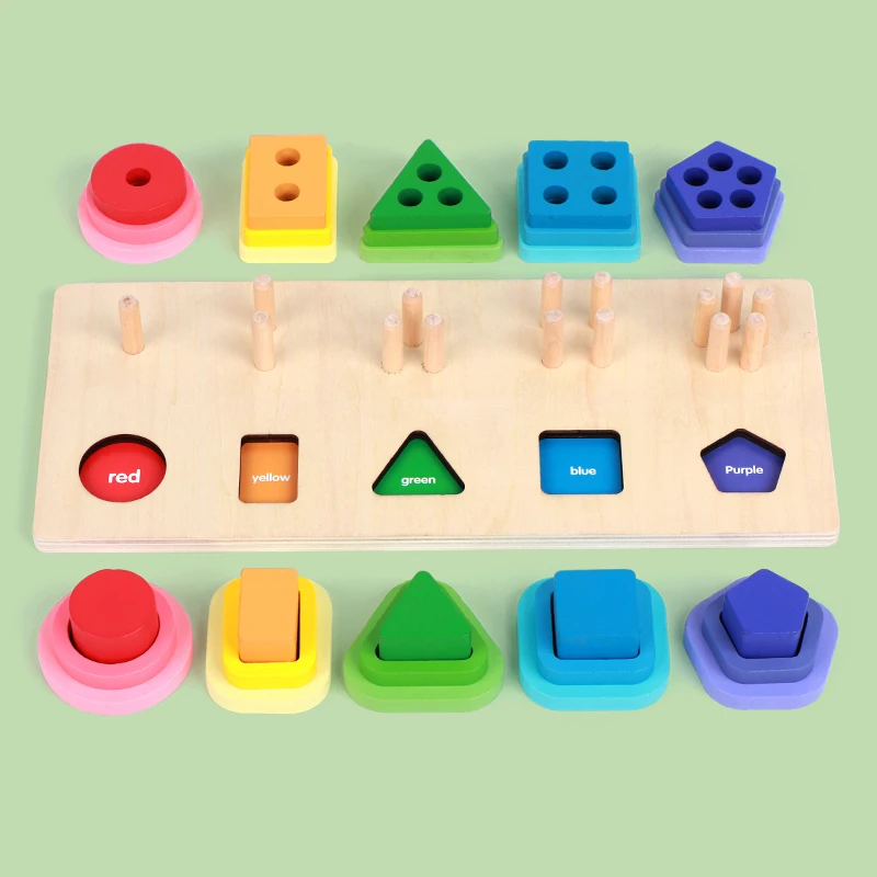 Riconoscimento della forma e del colore che taglia frutta Abilità motorie fini e gioco educativo per lo sviluppo cognitivo con un design divertente