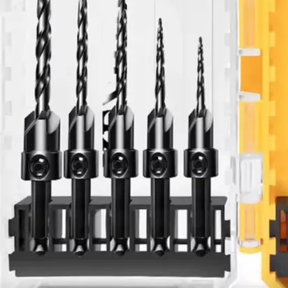 

15pcs Magnetic Countersink Drill Bit Set Hex Shank Steel For Wood Metal Plastic Drilling And Screw Driving Power Tool Accessory