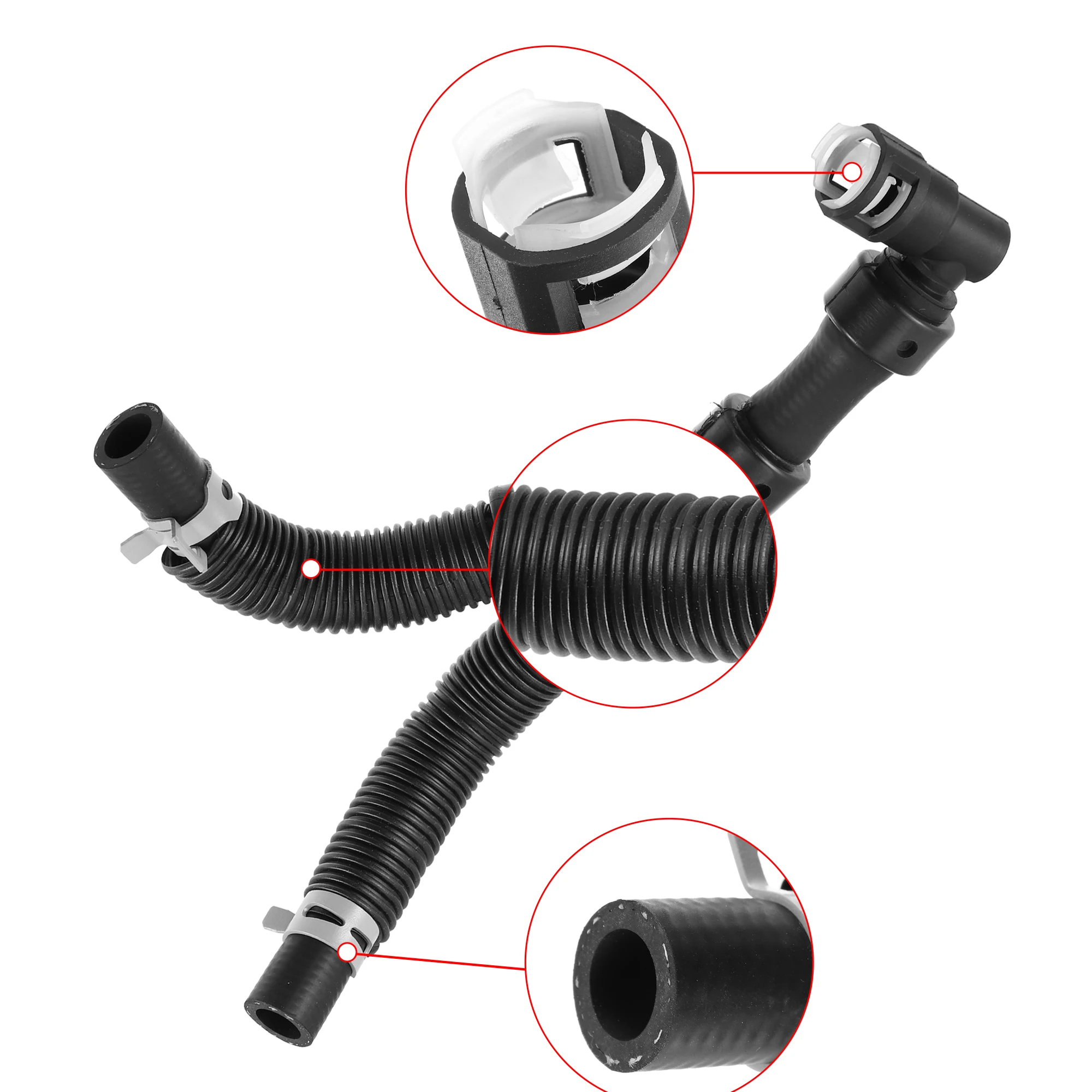 UXCELL Engine Radiator Coolant Heater Hose 24742 for Dodge Grand Caravan 2011-2020 for Chrysler Town & Country 2011-2015