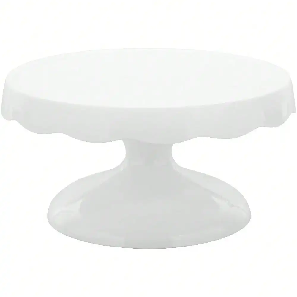 

2-In-1 Pedestal Cake Stand And Serving Plate, 10-Inch Round Stand
