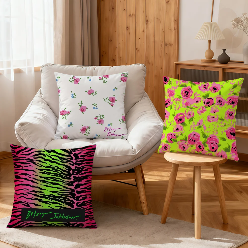 fashion art flower vintage soft pillowcase Sofa Home Living Room bedside Decor pillow cover Gift b-betseyS-ES hogar J-JohnsonS