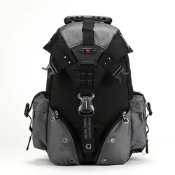 Men's Waterproof Backpack 15.6 inch Laptop computer Backpacks Swiss Travel Backpack Male Oxford Casual Schoolbag Male Mochila