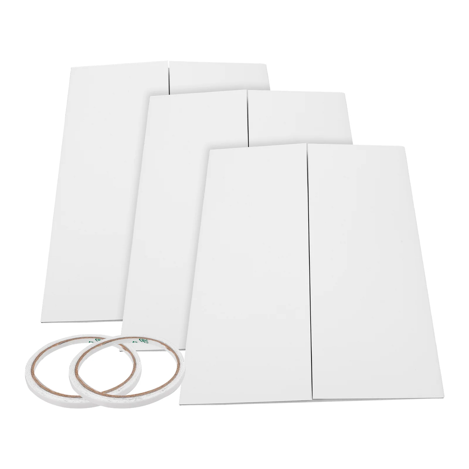 

Corrugated Cardboard Trifold Folding Display Poster Boards Presentation Supplies Double Sided Folder