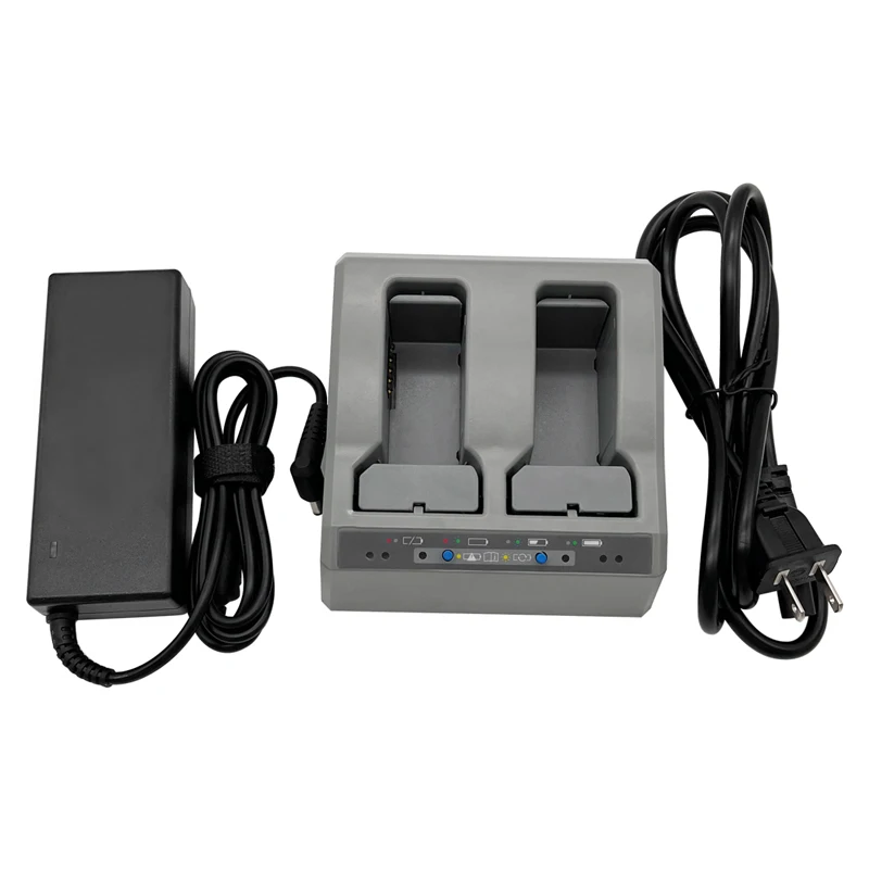R10 S8 Dual Charger / Trimble Two Slot Charger 53018010 for Trimble 54344 GPS S8/S6 R10 Battery