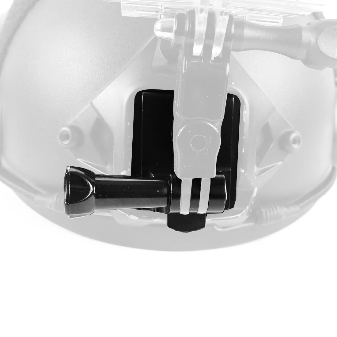 Фиксированное Крепление-адаптер FEICHAO для GoPro Hero, Базовый адаптер из алюминиевого сплава для Gopro 11 10 9 8 7 6 5 4 CS NVG держатель