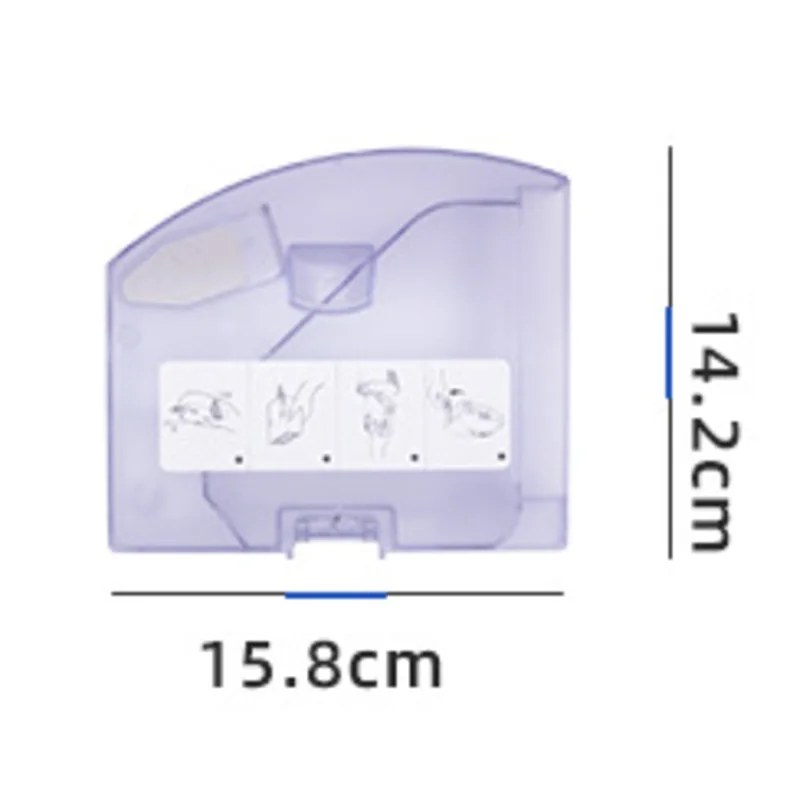 AY03-2Pcs 2 In 1 Vacuum Cleaner Water Tank Dust Box For Roborock T8/Q7/ Q7MAX+ Vacuum Sweeping Robot Accessories