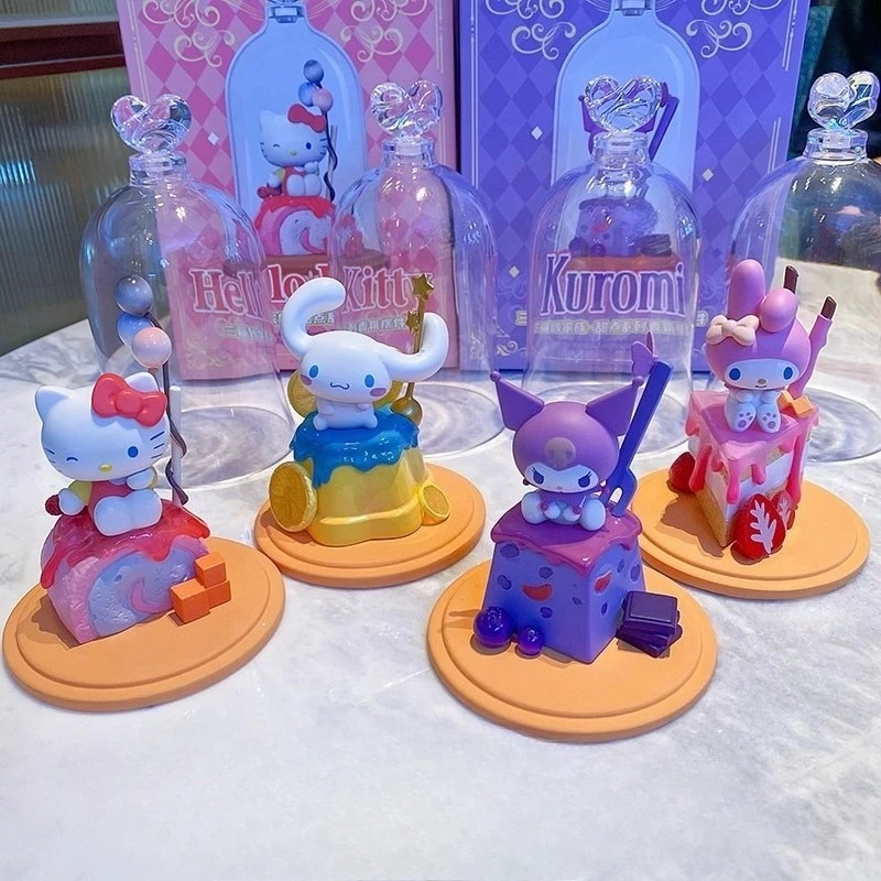 

Kuromi Hellokitty Cinnamoroll десертная серия аромат настольная аниме модель украшения декор комнаты периферийные устройства подарки на день рождения