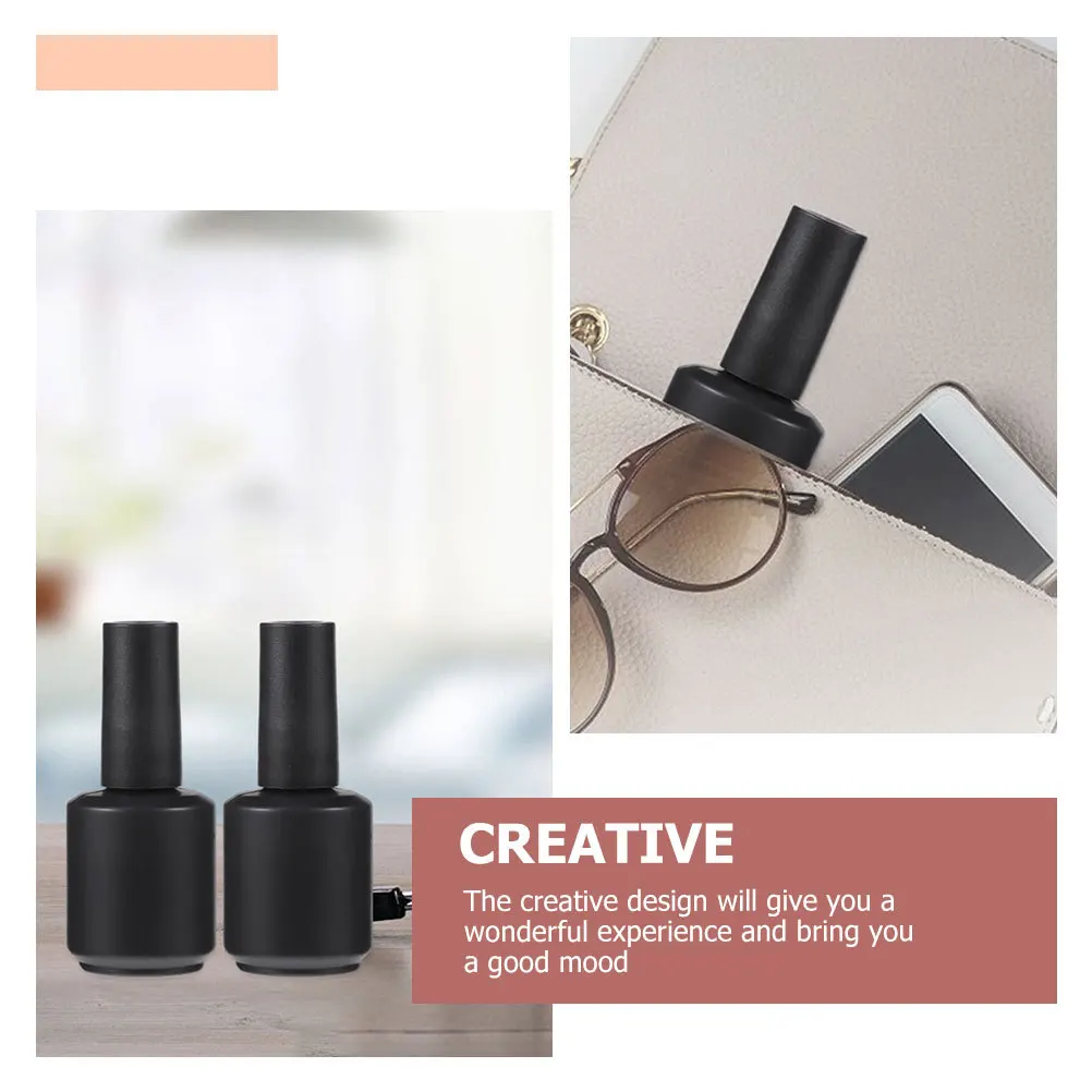 

20Pcs 15ml Glass Nail Polish Bottles with Brush for Salon Use and Personal Touch Ups Nail Polish Bottles Containers