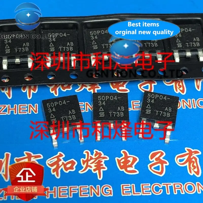 

10 шт. 50P04-34 SUD50P04-34 TO-252-40 В-20 А в наличии 100% новые и оригинальные