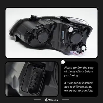 AKD 자동차 조명, 폭스바겐 폴로 LED 헤드라이트 프로젝터 렌즈 (2011-2017년형), 벤토 헤드램프, DRL, HID 헤드램프, 바이제논 빔 액세서리 10 best sales VW 폴로 라이트 - №5