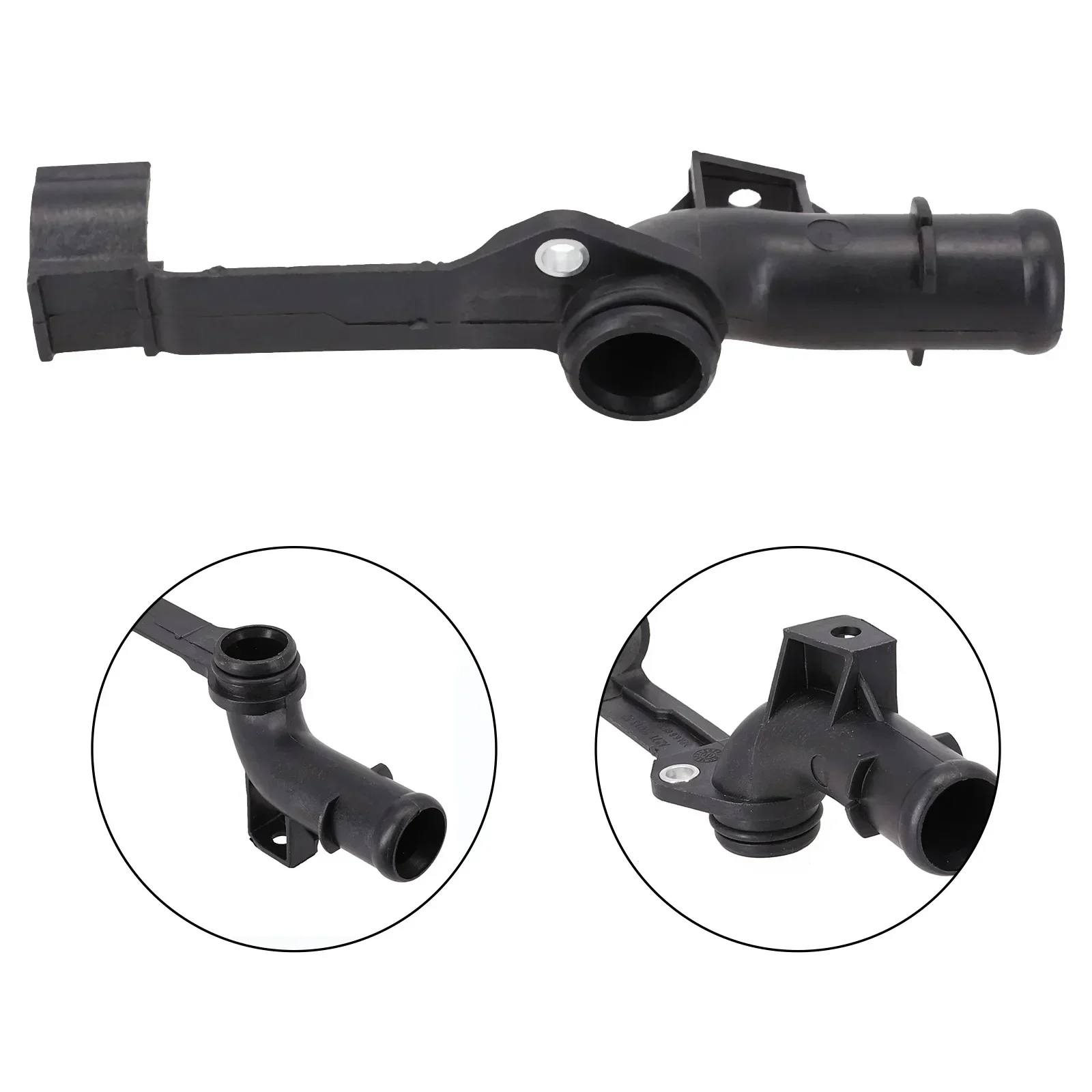 Pendingin minyak pipa air mesin 1 buah 2712001352 hitam silinder untuk Mercedes W203 M271 untuk Benz C230 2003-2005 Aksesori Mobil