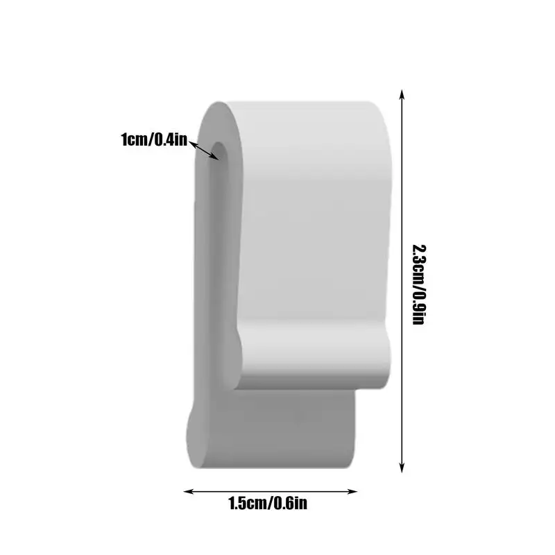 오븐 뚜껑 보호대 보관 범퍼 클립 8X 조리기구 보호대 클립 조리기구 보호기, 디스플레이용 팬 클립 보호 클립