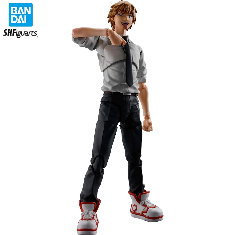 

IN STOCK Original Bandai S.H.Figuarts Chainsaw Man Denji 150 mm SHF Nice Anime Action Figure Awesome Collectible Model Toys