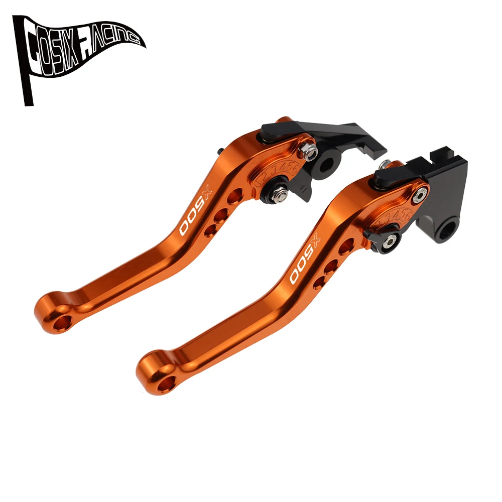 Fit For X500 2022-2023 X 500 Motorcycle CNC Accessories Short Brake Clutch Levers Adjustable Handle Set