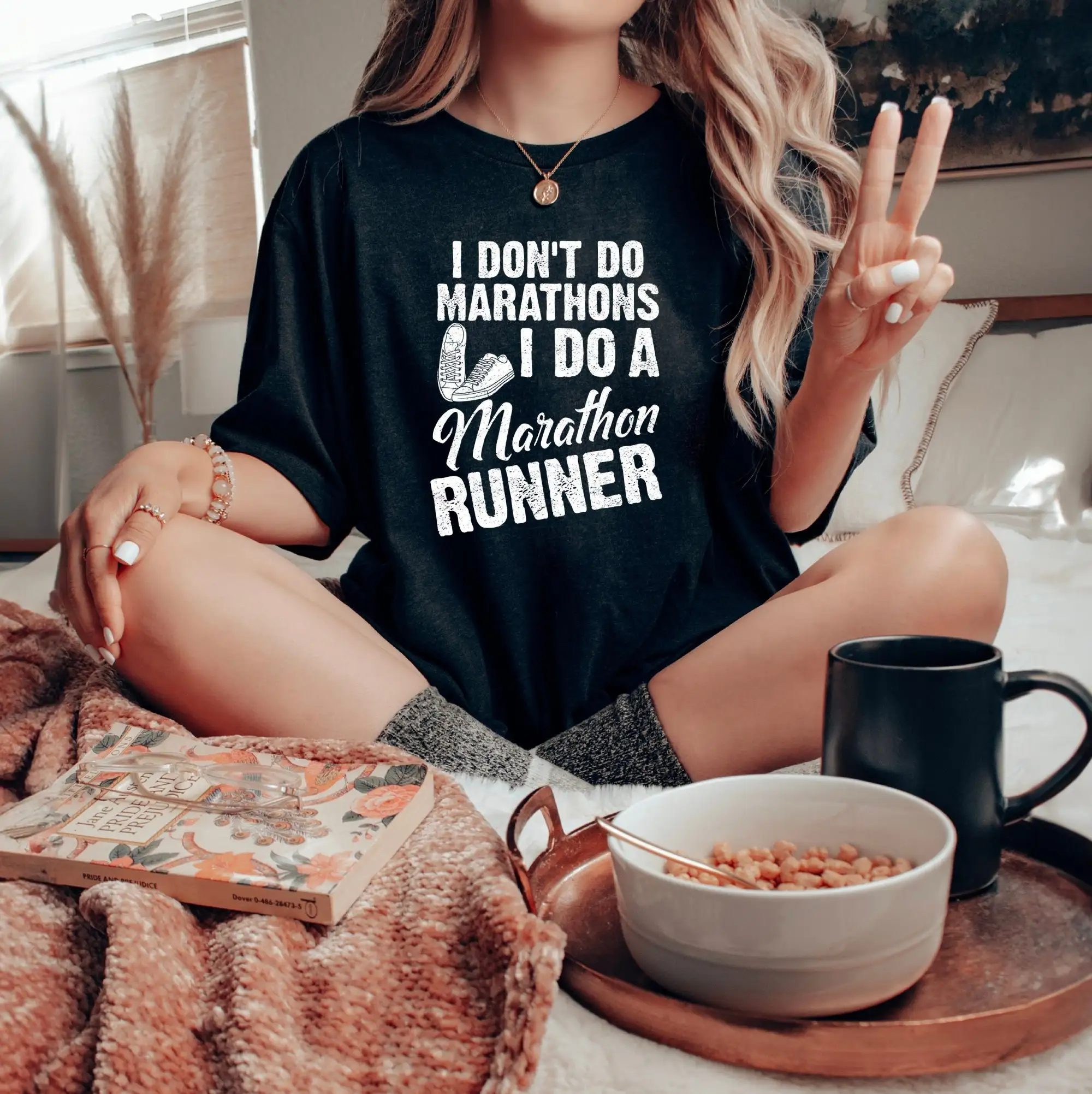 Marathon T Shirt Runner Triathlon Running Run S Workout