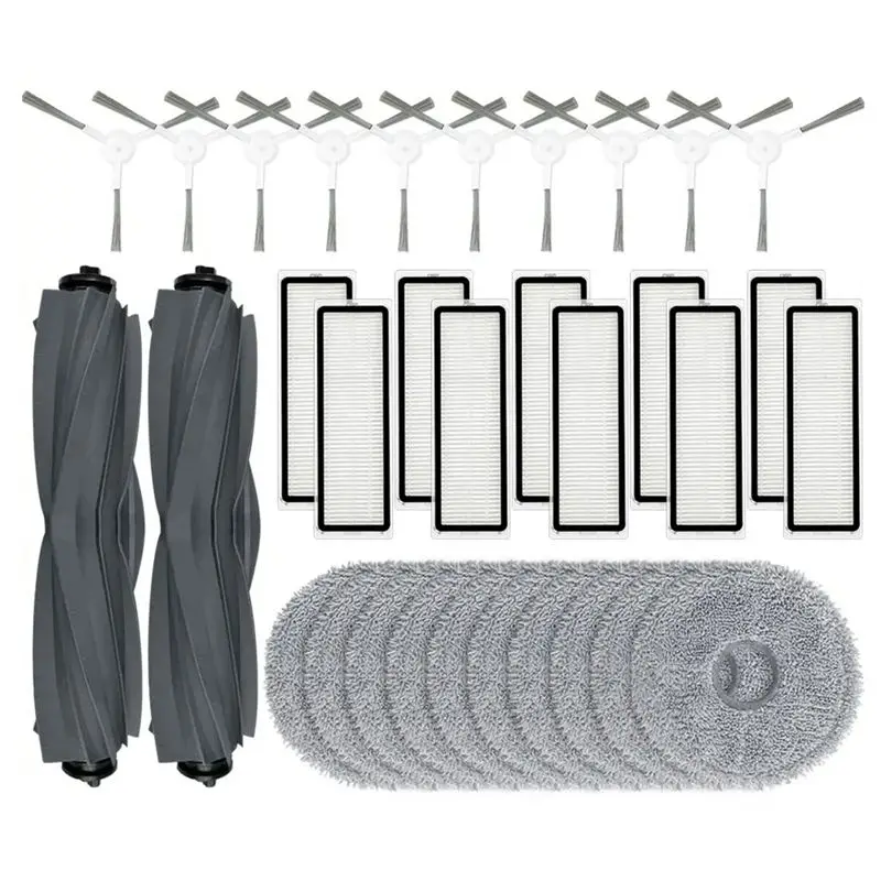 

Робот-пылесос BISM, роликовая боковая щетка, фильтр Hepa, тряпка, аксессуары для Dreame L10 Prime/L10S Pro