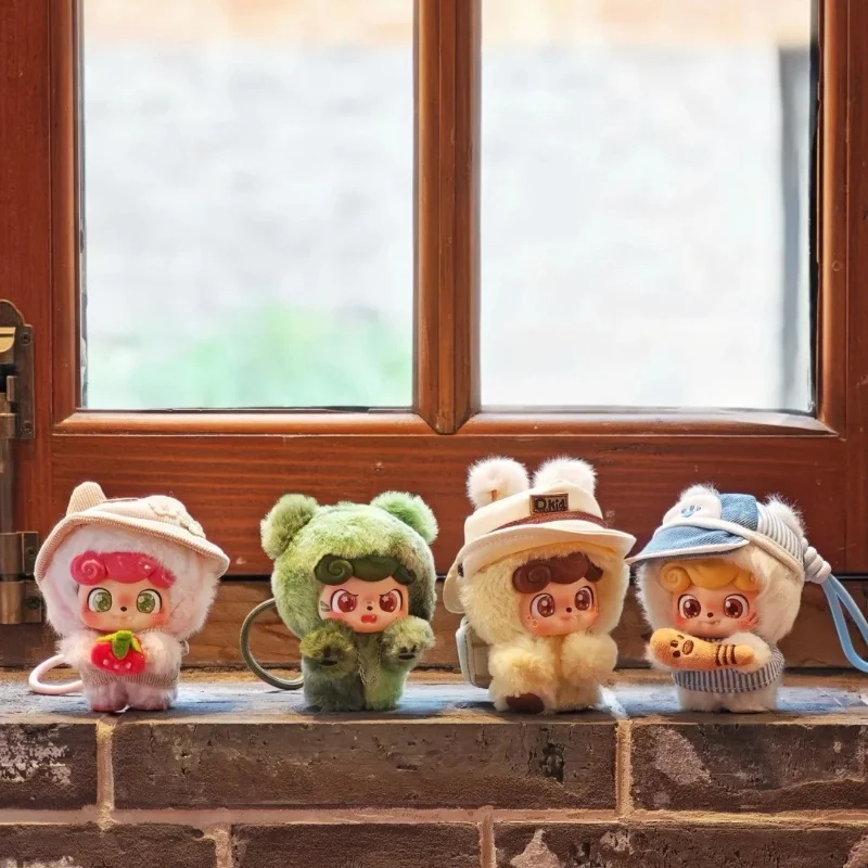 

New Qkid Outdoor Activities Series Vinyl Plush Blind Box Doll Pendant Mystery Box Cartoon Toy Halloween Christmas Gift