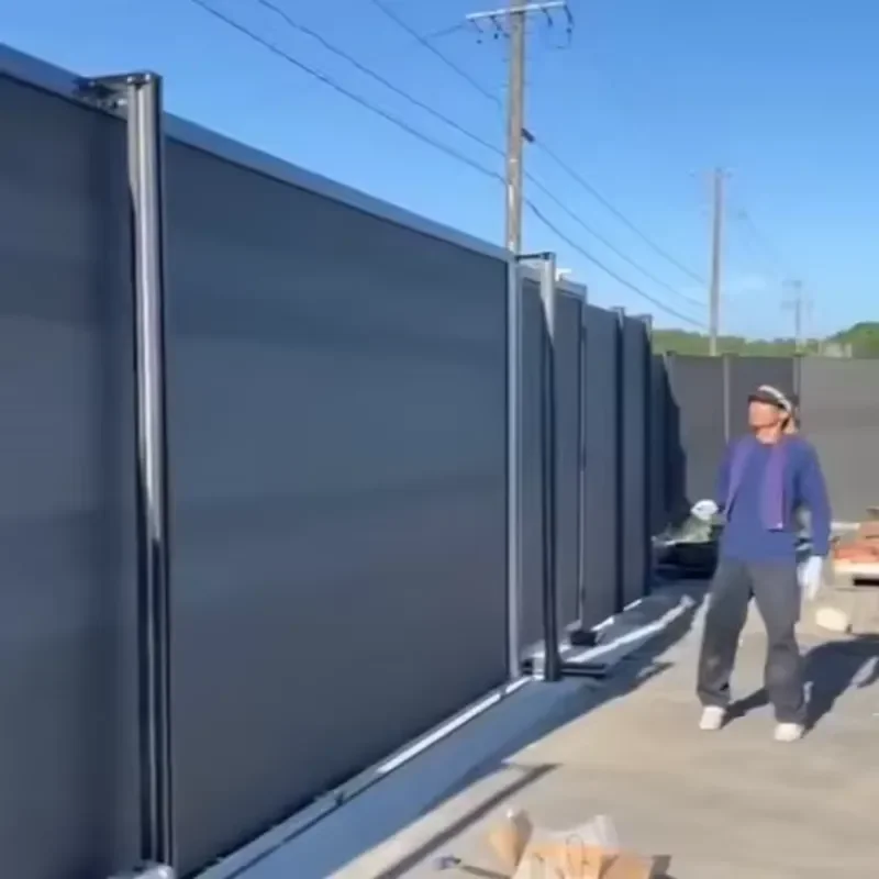 Electric Eco-Friendly Industrial Modern Retractable Gate