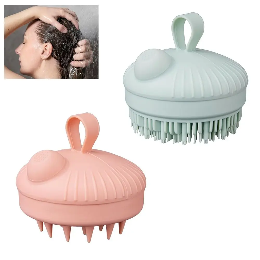 

Горячая с мягкой силиконовой щетиной, шампунь, щетка для роста волос, массажер для головы, скребок для головы для всех типов волос