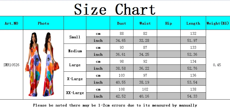 SMR10526 فستان صيفي غير رسمي بدون أكمام ورقبة على شكل حرف v للنساء فضفاض مناسب على الطراز الأوروبي والأمريكي وصول جديد