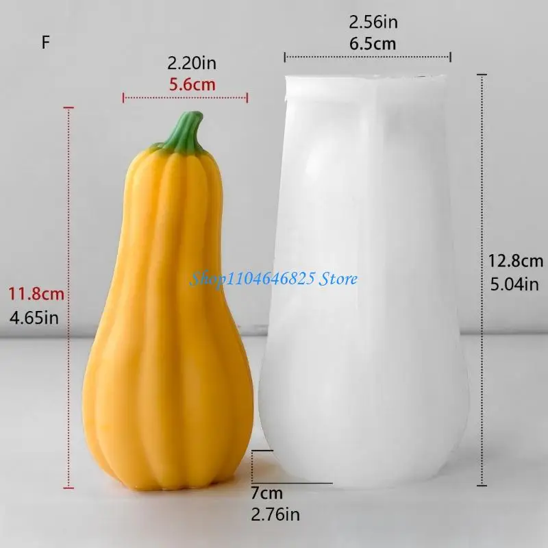 Pumpkin Silicone Mould Halloween Molds Plasters Molds Casting Molds