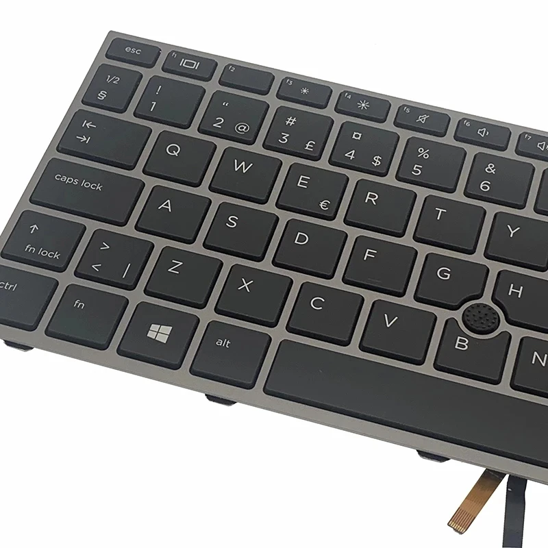 Imagem -03 - Teclado para Notebook Russo Retroiluminado la Eua Sueco Compatível com hp Zbook Fury 17 g7 15 g7 17 g8 M20128-b71 Nsk-x11bc Novo