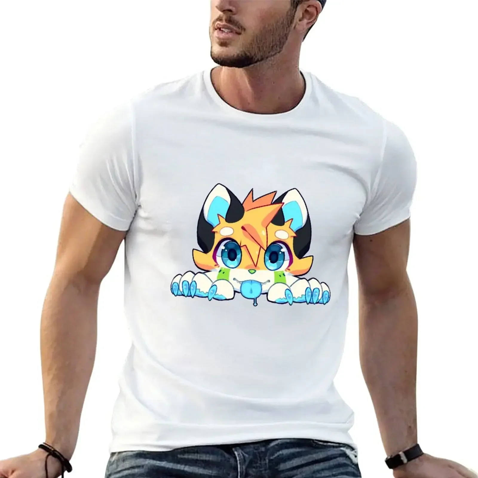 Pocky Pounce T-Shirt vintage t shirts custom shirt Aesthetic clothing customs design your own t shirt for men