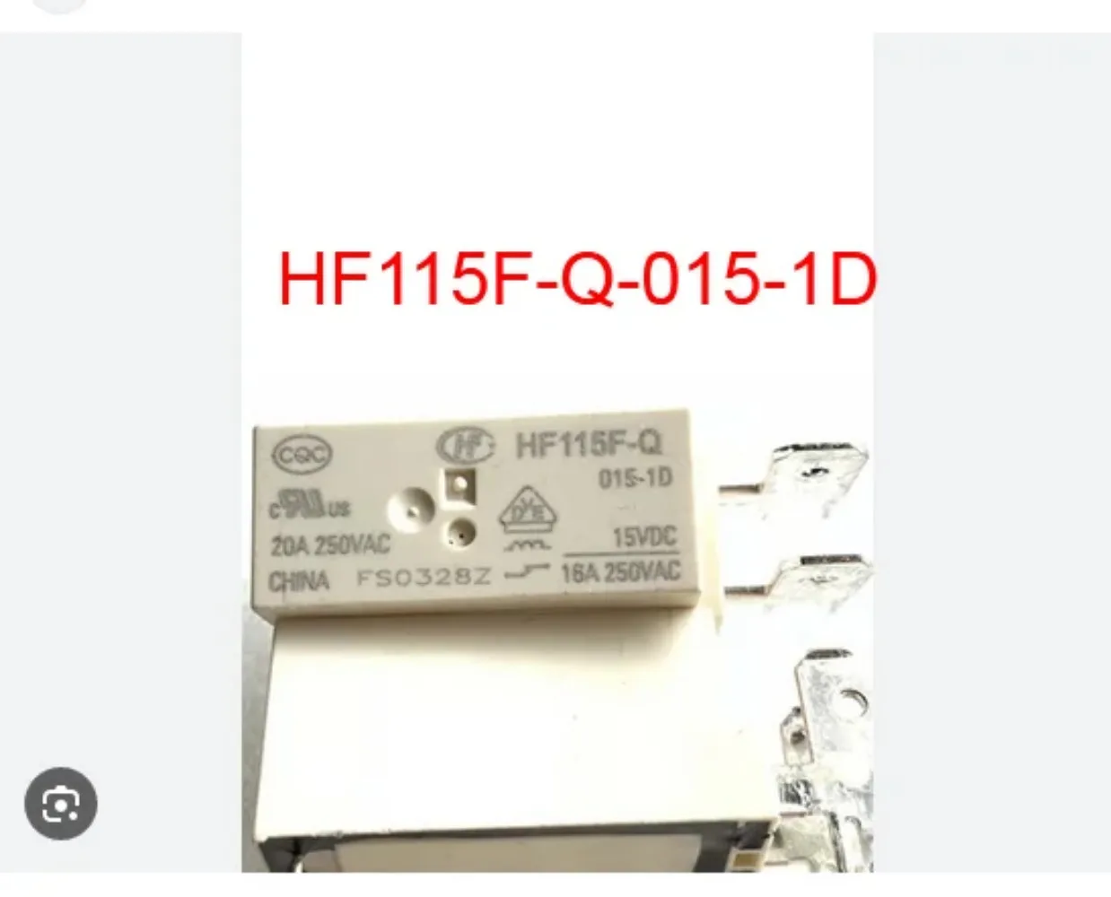 1 x HF115F-Q-015-1D JQX-115F-Q-015-1D JQX-115F-Q HF115F-Q 15VDC