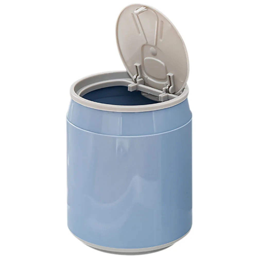 

Mini Trash Can Desktop Small Garbage Can Plastic Tiny Trash Bin with Lid for Office Bedroom Countertop Mini Wastebasket