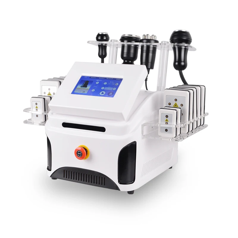 40K 5 in 1 Cavitation Body Slimming Machine Ultrasonic Vacuum Lipocavitation Body Sculpting Machine Weight Loss Beauty Device