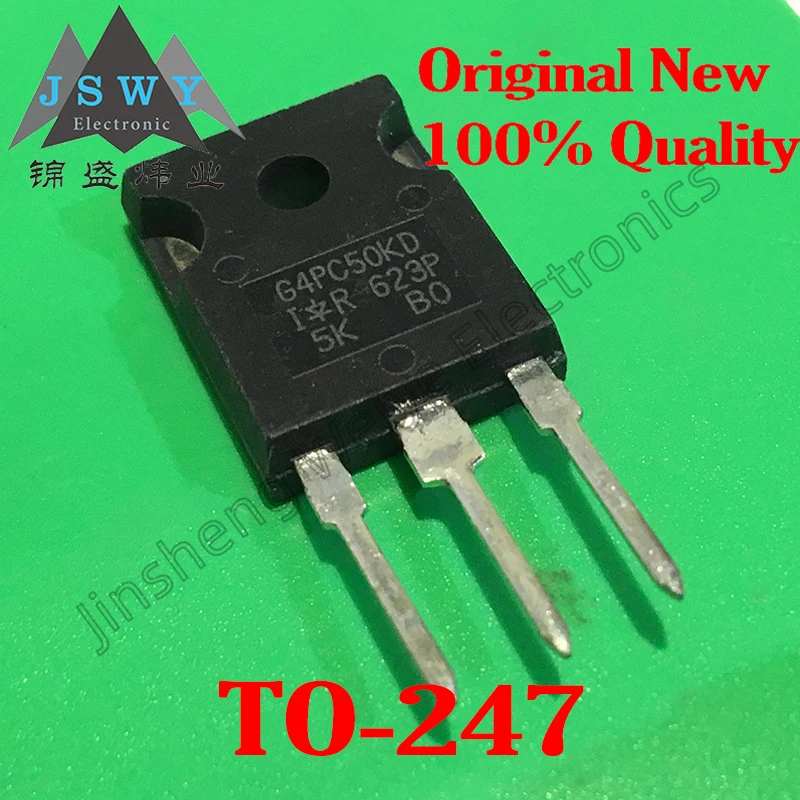 

1-40PCS IRG4PC50KD G4PC50KD IRG4PC50 brand new spot IGBT power tube 30A 600V TO-247 brand new with good quality