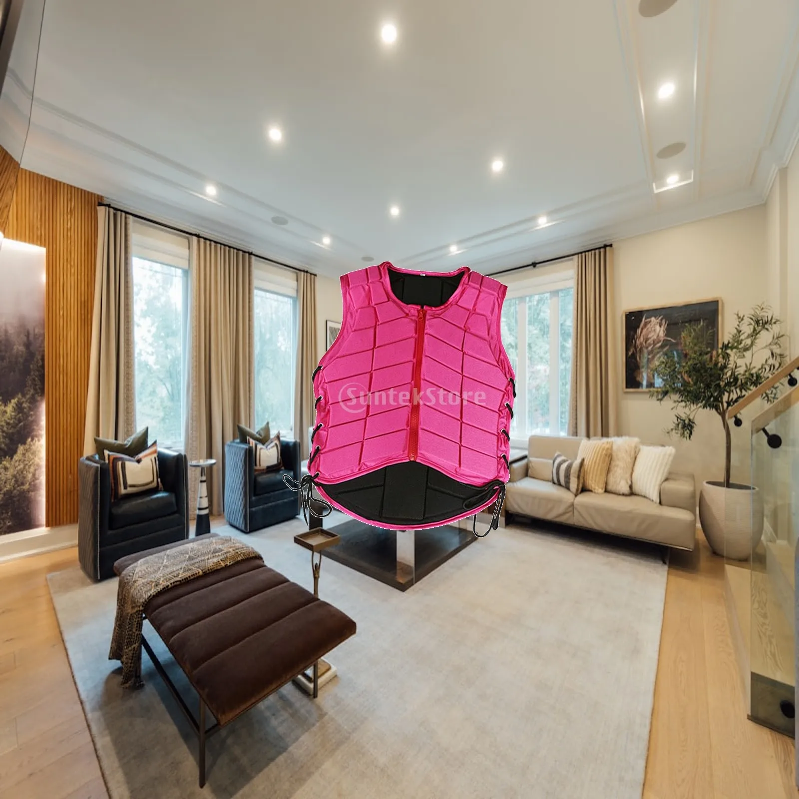 gilet-d'equitation-en-mousse-eva-confortable-en-maille-veste-de-protection-pour-l'equitation-pour-les-sports-de-plein-air