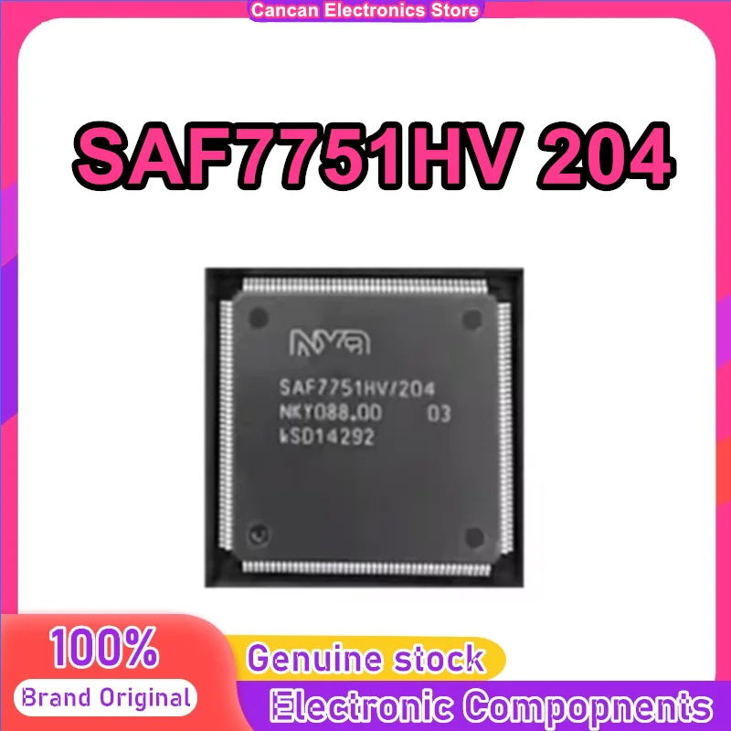 1PCS SAF7751HV/204 Automotive Power Amplifier Chip QFP176 Package