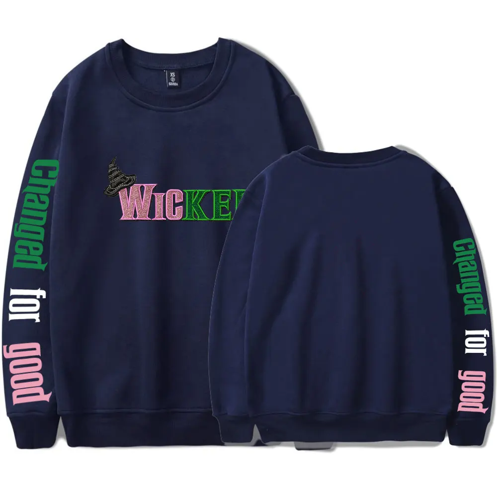 Wicked logo sweatshirt  Glinda & Elphaba  sweatshirt   Changed For Good sweatshirt  Wicked sweater  CrewNeck Sweater  pullover