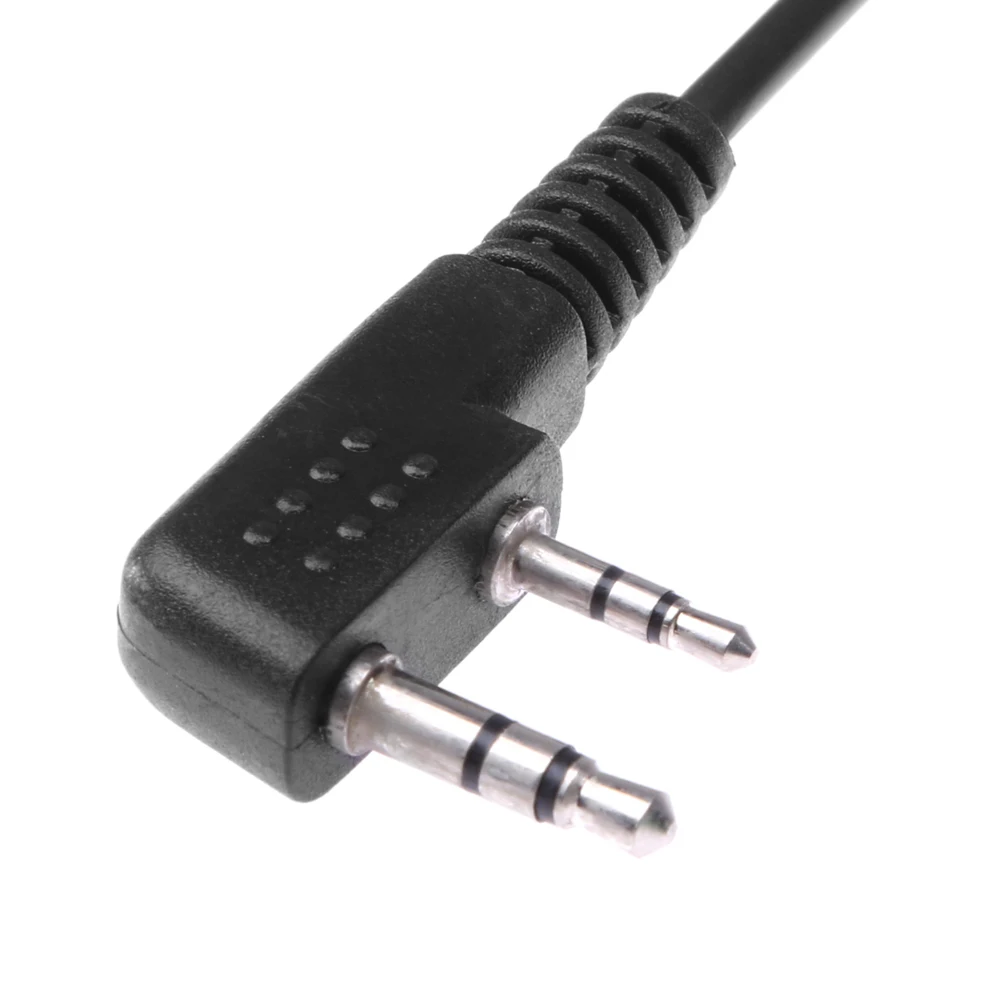 D자형 이어폰 이어피스 헤드폰, 마이크 PTT 이어폰, 워키토키 헤드셋 액세서리, Baofeng Kenwood Puxing TYT 라디오용
