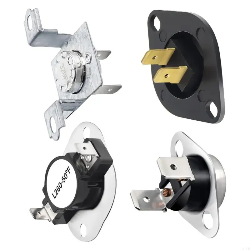 M6CB Heavy Duty Metal Dryer Thermostat Prevents Overheating Extends Machine Life