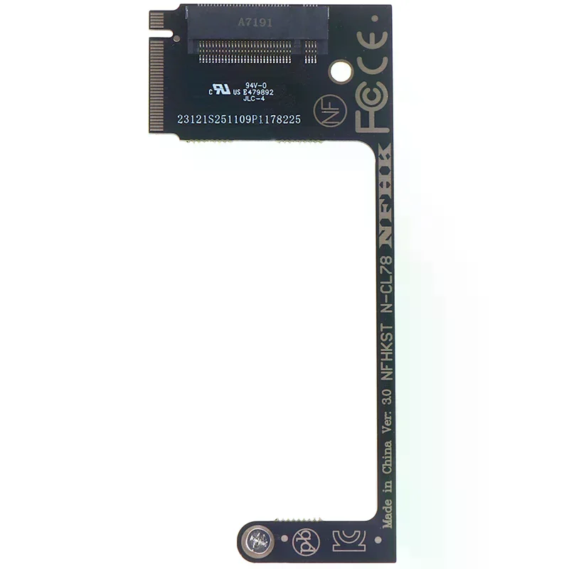 For MSI Claw 8 AI+ Claw7 SSD Adapter Handheld Conversion 2230 To 2280 4T M2 NVME SSD Expansion Board Adapter Riser Card