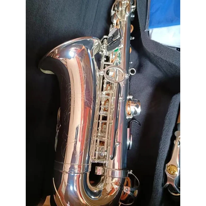 Silver Alto saxophone YAS 82Z Japan Brand Woodwind Sax E-Flat Super Musical instrument With professional Shipment Sax Mouthpiece