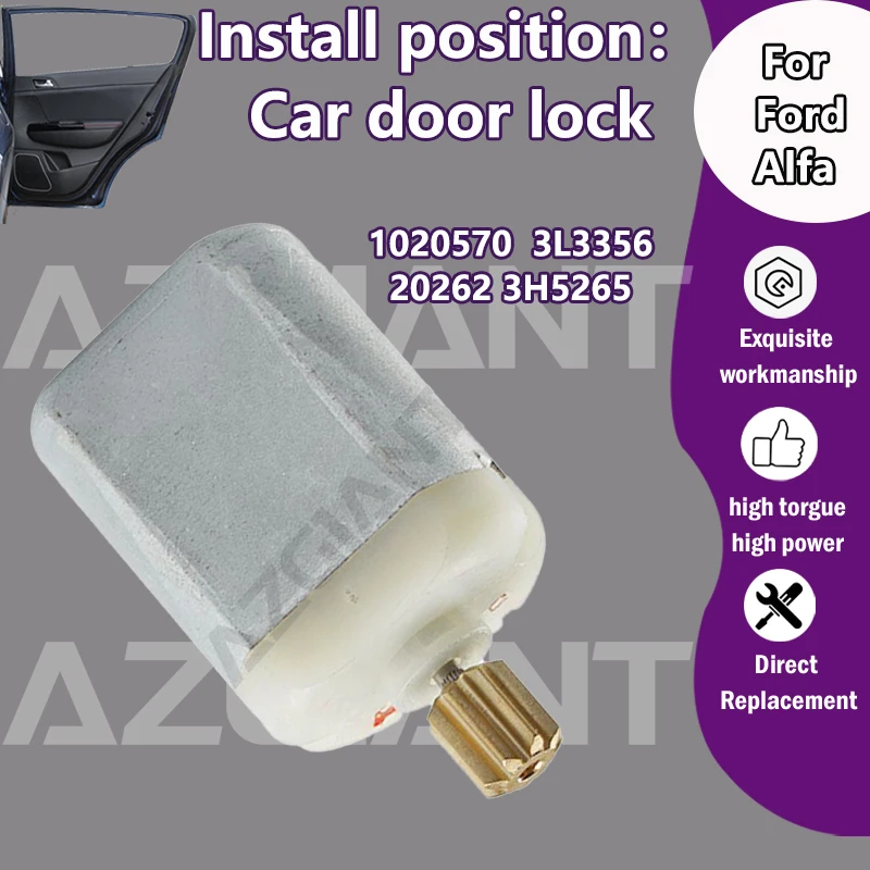 

1020570 3L3356/20262 3H5265 For Ford Ka+ MK2 Alfa Romeo Giulia 952 Stelvio 159 Car Door Lock Actuator interior replacement Motor