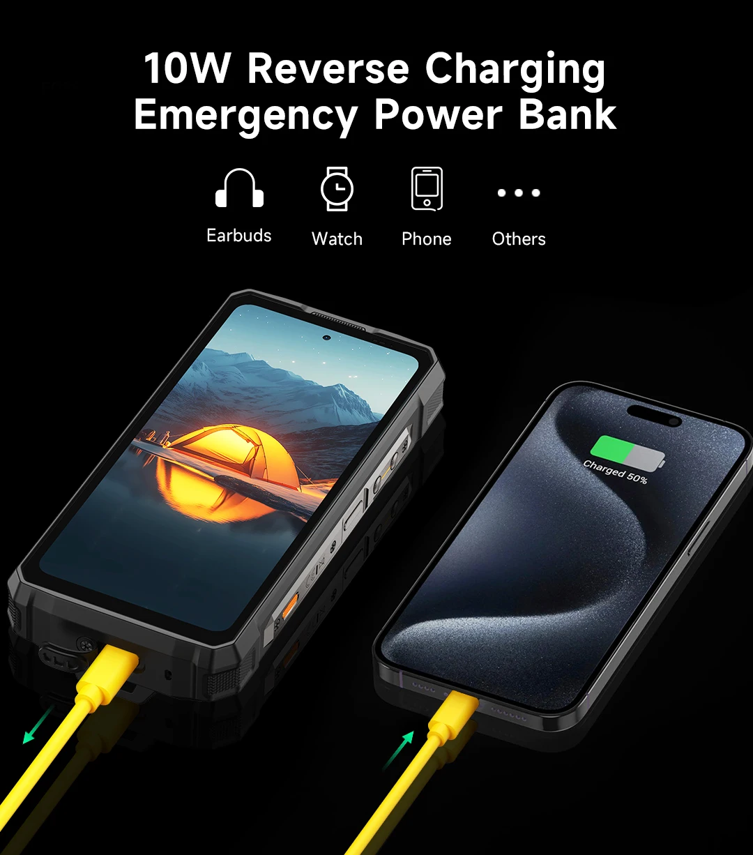 Ulefone Armor 33 4G Rugged Phone 25500 mAh 512GB ROM Up to 24GB RAM 120Hz 6.95" NFC Android 15 66W Smartphone Global Version