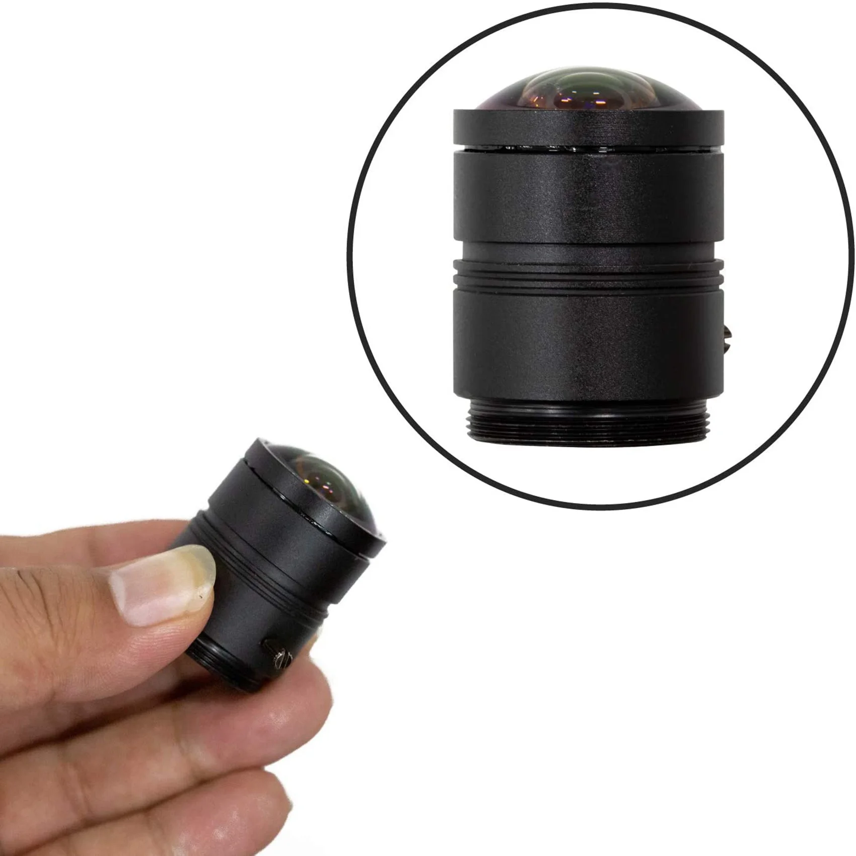 N87R 120 Degree Ultra Wide Angle CS Lens for Raspberry Pi HQ Camera, 3.2mm Focal Length with Manual Focus