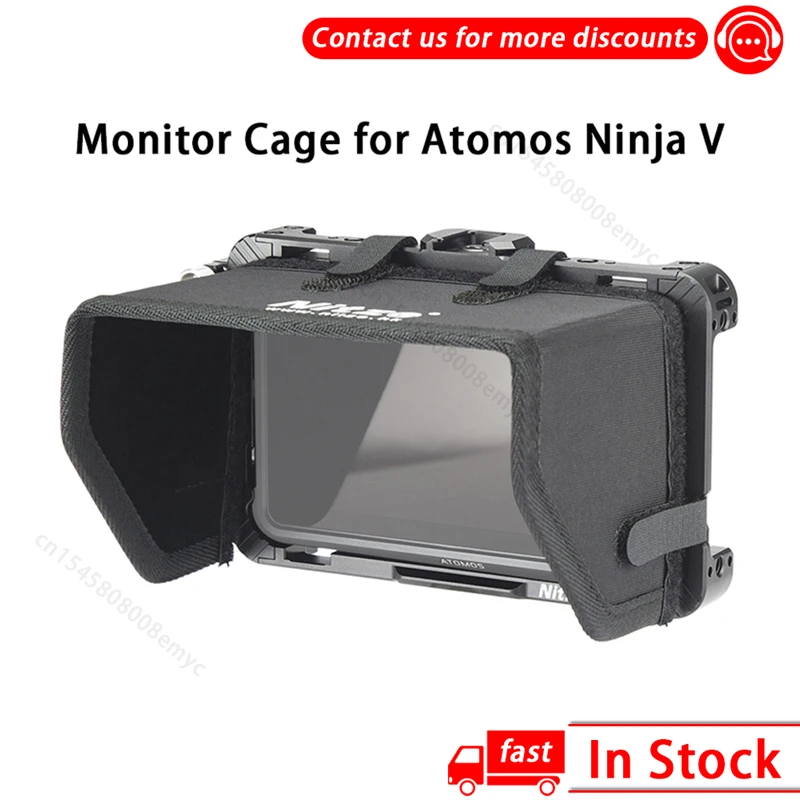Recensione e valutazione del Nitze JT-A02A Monitor Cage per Atomos Ninja V Shinobi 5 – La soluzione perfetta per i videomaker