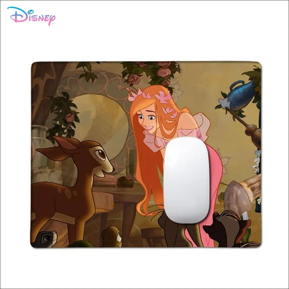 Disney Enchanted Mousepad Custom Skin Desktop Desk Mat Kawaii Gaming Accessories Students Writing Pad Padmouse Desk Play Mats