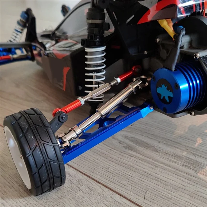 ABKI-para Traxxas 1/10 Slash4x4 Stampede Slash2wd eje de transmisión de acero inoxidable con reemplazo de acoplador