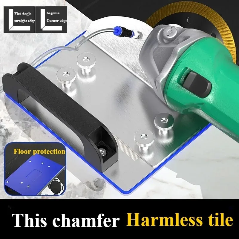 Angle Grinder Stand for Tile 45 Degree Chamfer Cutting 45° Angle Tile Chamfering Tool for Cutting for Cutting Tile Ceramic Stone