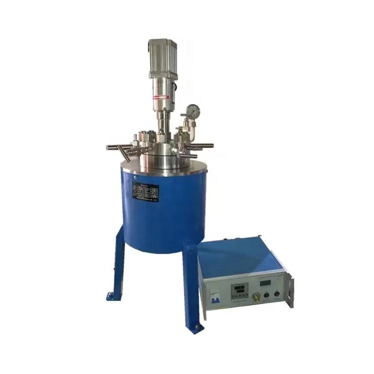 Custom 1L 2L 3L 5L 10L High Pressure Stainless Steel Reaction Kettle Jacketed Chemical Reactor with PID Temperature Control