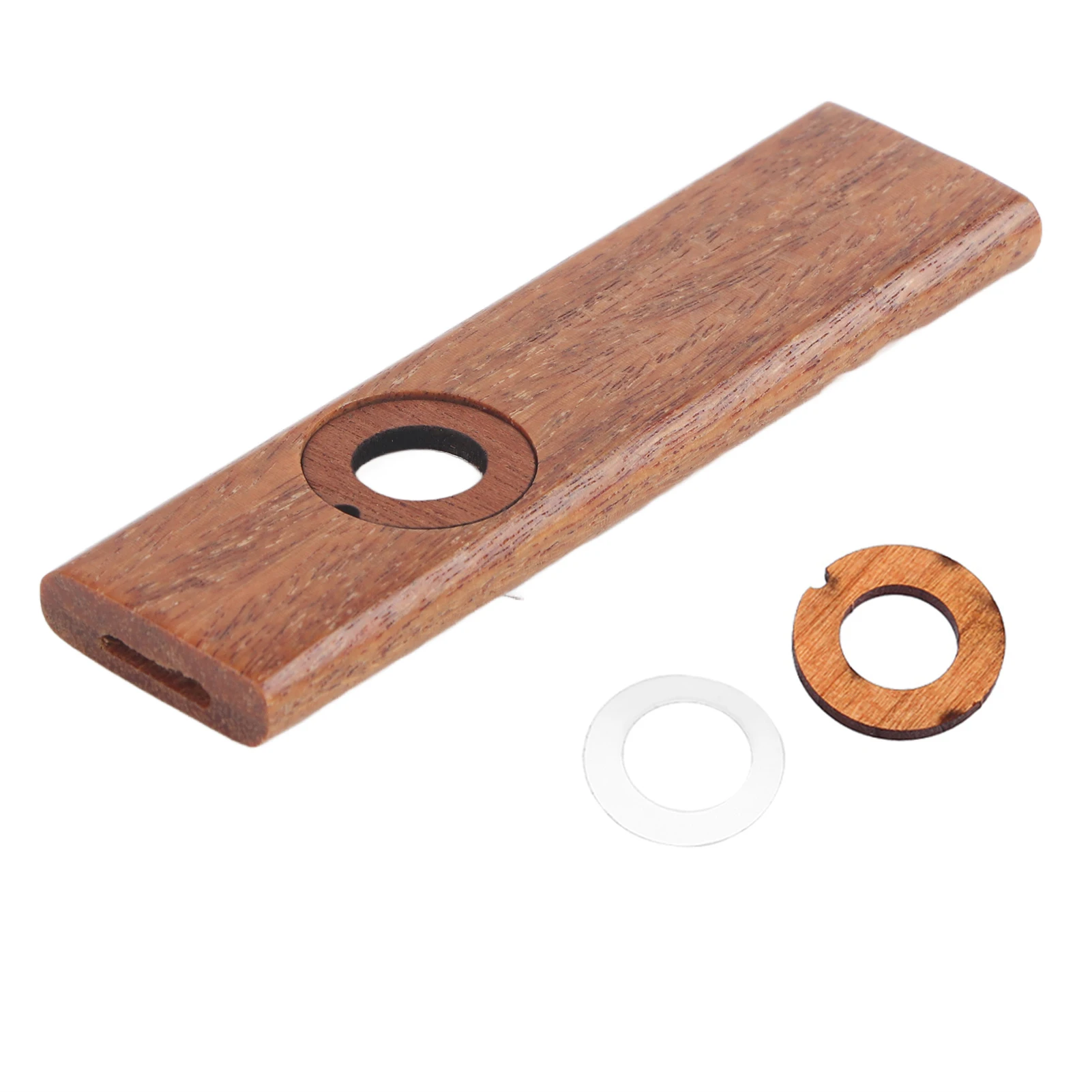 Kazoo Kazoo de madera Vintage Kazoo ukelele guitarra socio fácil de aprender instrumento musical