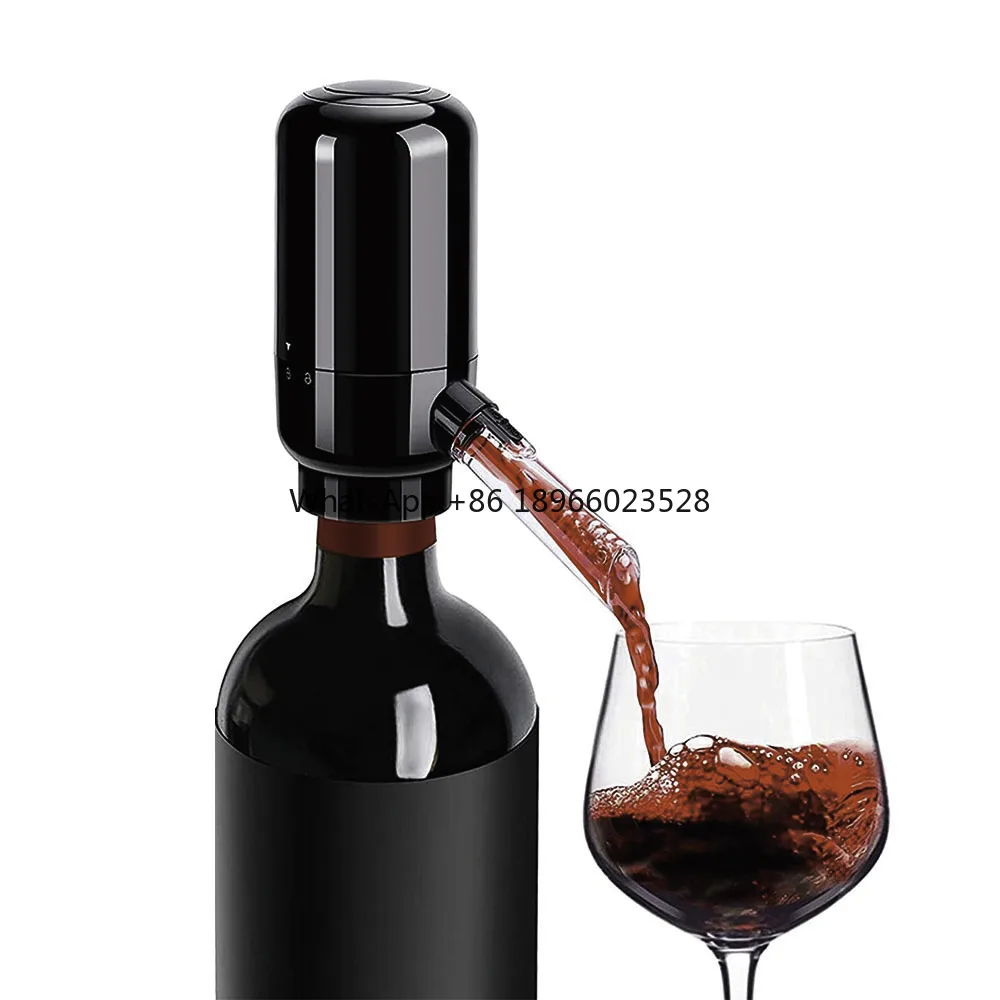 

Electric Wine Aerator Pourer, Smart Automatic Wine Aerator Dispenser Instant Aeratorating One-button Control