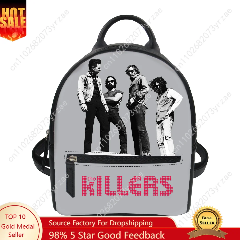 

The Killers Backpack Purse Womens Schoolbags Personalized Fashion Double Shoulder Bag High Quality Travel Daypack Custom Bags